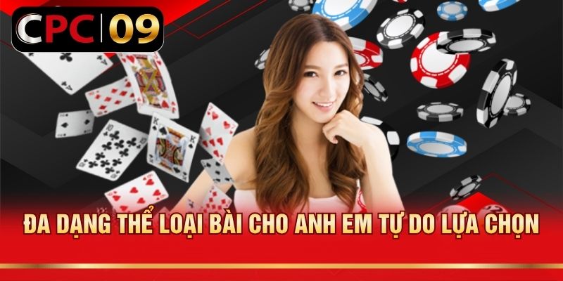 Đa dạng thể loại bài cho anh em tự do lựa chọn